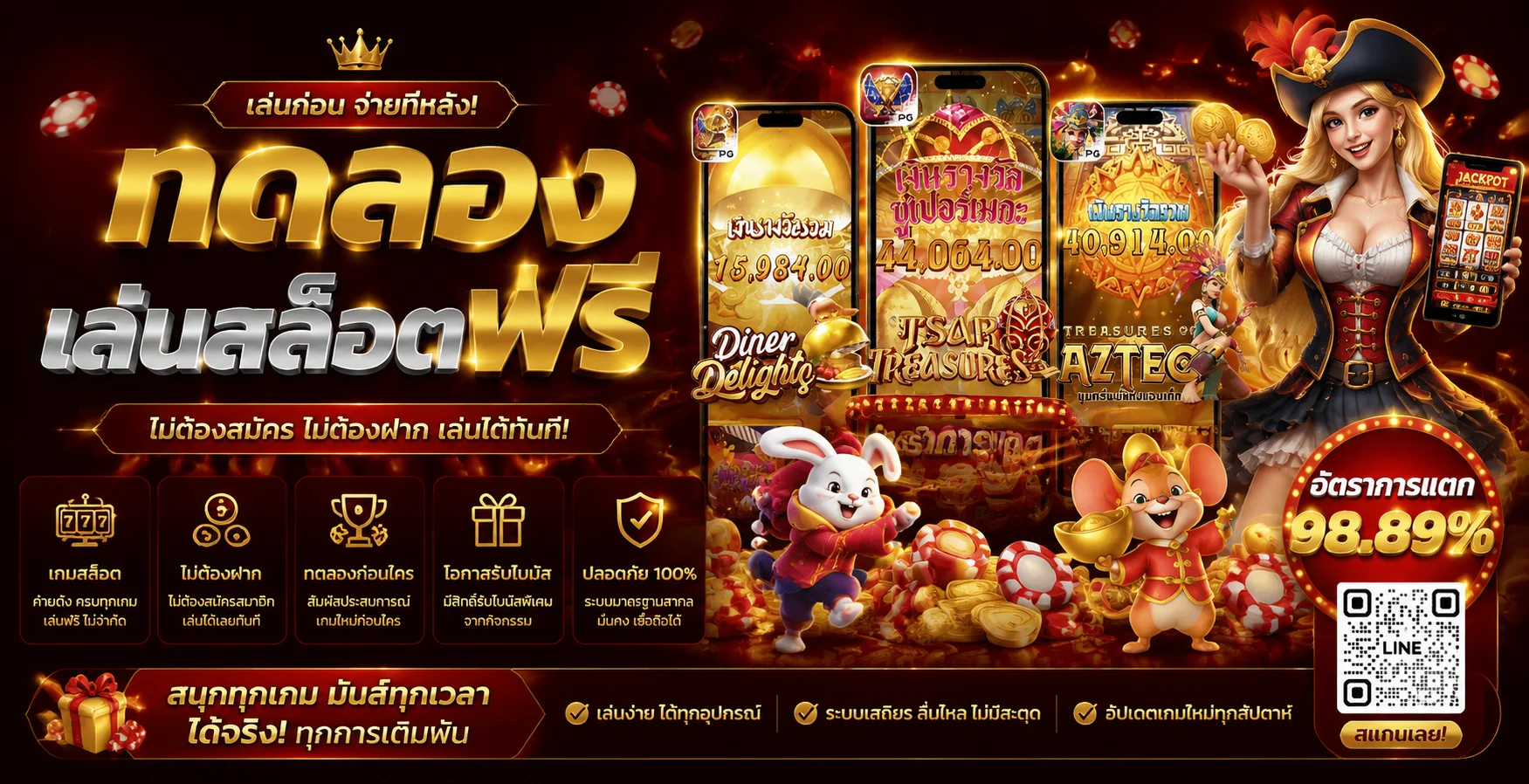 ทดลองเล่น wandee789 สล็อต PG SLOT หวยยี่กี 5 นาที ฟรีไม่ต้องสมัคร